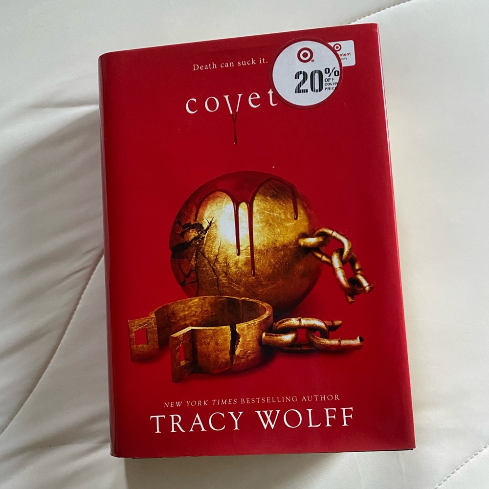 Covet by Tracy Wolf hardcover book